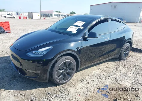 2023 Tesla Model Y Awd/Long Range Dual Motor All-Wheel Drive from USA, damaged, VIN 7SAYGDEEXPA027342